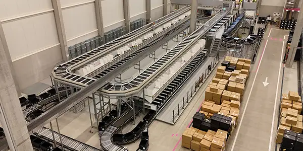 Inbound, outbound, e-commerce and returns sorting